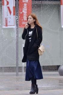 冬季高跟鞋搭配图片